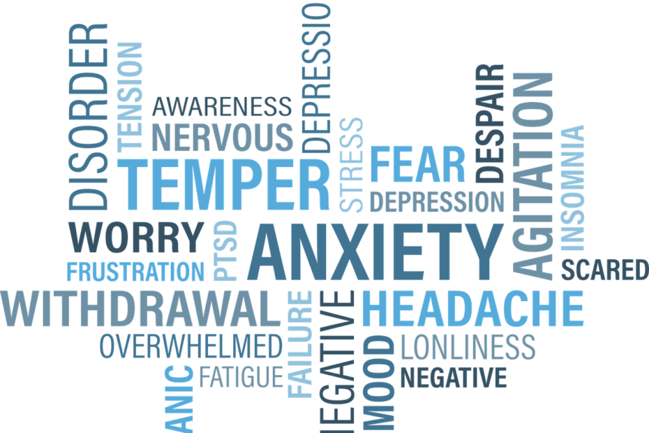 Anxiety Word Cloud Word Chronic  - 905513 / Pixabay